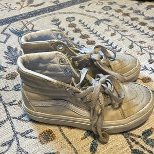 Vans Toddler size 12 sneakers. Can be cleaned/bleached